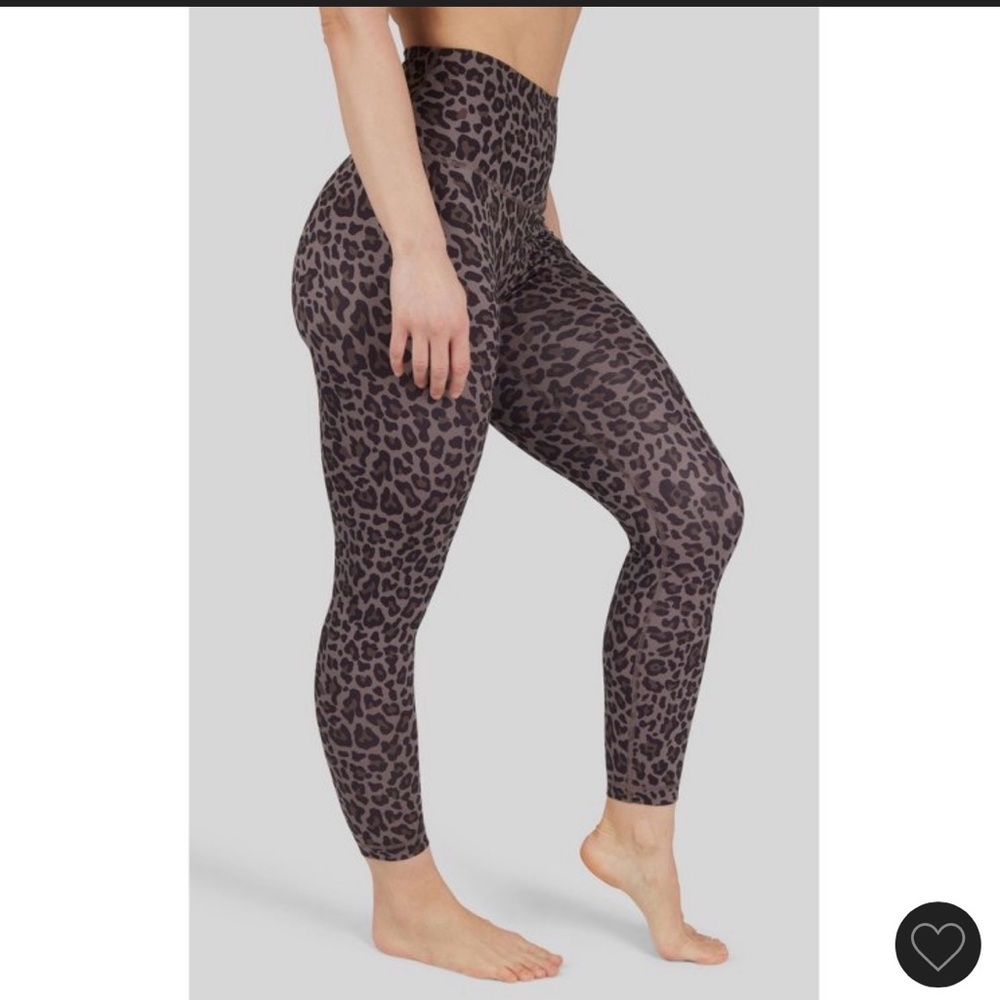Yogalicious XS Sexy Leopard Print High-Rise Everyday Lux Ankle Leggings NEW!